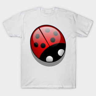 Ladybug, Red Ladybug, Cute Ladybug, Lady Beetle T-Shirt